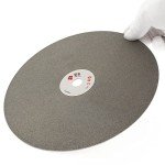 JINGLING 8" Inch 200mm Diamond Grinding Discs 240 Grit Flat Lap Disk Lapping Plate Wheels Sanding Pads Grinder Wheel Lapidary Tools for Stone Pottery Ceramics