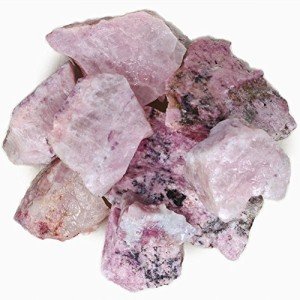 Hypnotic Gems Materials: 2 lbs Rare Pink Petalite from Namibia - Rough Bulk Raw Natural Rocks and Crystals for Cabbing, Tumbling, Lapidary, Polishing, Wire Wrapping, Wicca & Reiki Crystal Healing