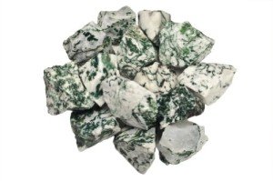 Hypnotic Gems Materials: 1/2 lb Premium Tree Agate Stones from Asia - Rough Bulk Raw Natural Crystals for Cabbing, Tumbling, Lapidary, Polishing, Wire Wrapping, Wicca & Reiki Crystal Healing