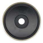 CAQUXIL Diamond Lapidary Jewelry Grinding Wheel 6 Inch with 1 Inch Arbor Hole, Diamond Grinding Wheel for Gem, Marble, Granite, Glass, Ceramics, Cemented Carbide, 120 Grit