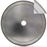 KATSUSO 2Pcs 6" inch 150mm Diamond Lapidary Saws Arbor 5/8" Trim Blade Super Thin Edge Rim Wet Cutting Disc Jewellery Tools for Stone - (Thickness: Core Thickness 0.3mm)