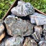 Crazy Lace Banded Agate Rocks Raw Rough Natural Bulk Cabbing Tumbling Lapidary GA (5 Pounds, LARGE Pieces)