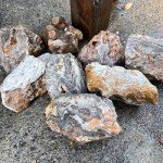 Crazy Lace Banded Agate Rocks Raw Rough Natural Bulk Cabbing Tumbling Lapidary GA (5 Pounds, LARGE Pieces)