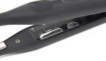 H2Pro Mikro Features Black Diamond Nano Hi-Tech Flat Iron Titanium 7/10 Inch