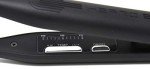 H2Pro Mikro Features Black Diamond Nano Hi-Tech Flat Iron Titanium 7/10 Inch