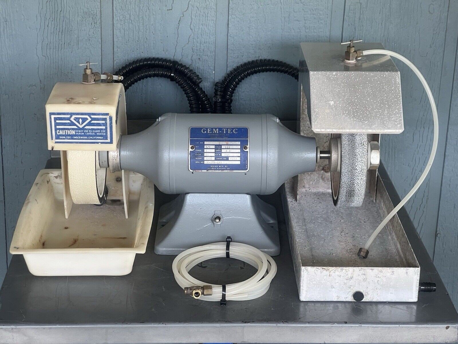 Gem-Tech 6” Cabbin Lapidary Machine ~