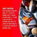 MJR Tumblers Rock Tumbler Refill Grit Kit Lapidary Silicon Carbide Aluminum Oxide with Plastic Pellets 6 Stages for Polishing All Stones and Gems, 50lb
