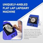 Hi-Tech Diamond 6" Slant Cabber - Cabbing Machine Lapidary Equipment, Stone, Rock Polisher, Grinder, Shaper w/ Variable Speed Motor, Includes Rock Mineral Polishing Lapidary Machine Accessory Kit