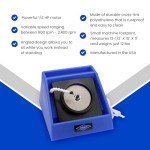 Hi-Tech Diamond 6" Slant Cabber - Cabbing Machine Lapidary Equipment, Stone, Rock Polisher, Grinder, Shaper w/ Variable Speed Motor, Includes Rock Mineral Polishing Lapidary Machine Accessory Kit