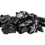 1/2 lb Obsidian Rough Stones - Natural Raw Crystals for Tumbling Cabbing Polishing Wire Wrapping Lapidary & Jewelry Making - Fountain Decoration Rocks - Reiki Yoga & Wicca Healing - Bulk Rocks