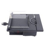 Xlsdlvcnxz 1800W Gem Faceting Machine,Jade Carving Machine,Gem Faceting Machine,Lapidary Equipment,Adjustable Micro Table Saw Polishing Tool