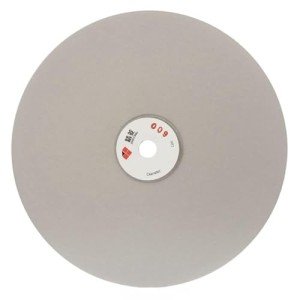 JINGLING 8" Inch Diamond Grinding Disc 600 Grit Flat Lap Disk Lapping Plate Sanding Pads Lapidary Tools for Stone Pottery Faceting Machine