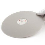JINGLING 8" Inch Diamond Grinding Disc 600 Grit Flat Lap Disk Lapping Plate Sanding Pads Lapidary Tools for Stone Pottery Faceting Machine