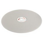 JINGLING 8" Inch Diamond Grinding Disc 600 Grit Flat Lap Disk Lapping Plate Sanding Pads Lapidary Tools for Stone Pottery Faceting Machine