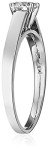 1/2 cttw, 14k White Gold Round Cathedral Solitaire Diamond Ring (1/2 cttw, H-I Color, I2-I3 Clarity), Size 7