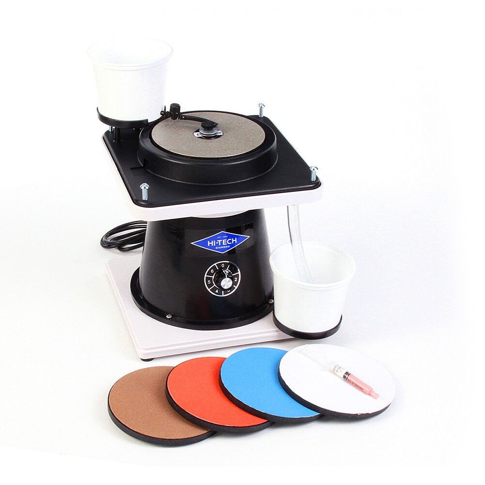 Hi-Tech Diamond 6" All-U-Need | Lapidary Rock Mineral Grinding Polishing Machine