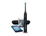 Philips Sonicare DiamondClean Smart 9500 Series Rechargeable Electric Power Toothbrush with Charging Travel Case, Complete Oral Care, Black, Frustration Free Packaging, HX9924/35