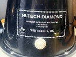 HI-TECH DIAMOND 6” LAPIDARY Grinding Polishing Lap Machine ~