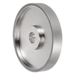 HARFINGTON Diamond Lapidary Wheel 6 Inch x 1 Inch Arbor Hole 600 Grit Grinding Wheels for Stone, Marble, Glass, Ceramics, Crystal, Carbide, Steel