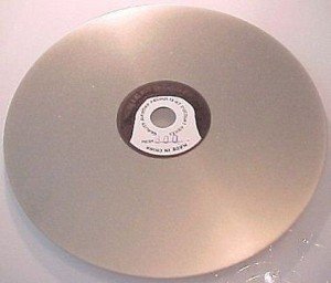 8" Diamond Flat Lap 60 Mesh Lapidary Tool 1/2 " Arbor