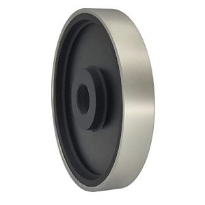 CAQUXIL Diamond Lapidary Jewelry Grinding Wheel 6 Inch with 1 Inch Arbor Hole, Diamond Grinding Wheel for Gem, Marble, Granite, Glass, Ceramics, Cemented Carbide, 1500 Grit
