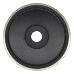 CAQUXIL Diamond Lapidary Jewelry Grinding Wheel 6 Inch with 1 Inch Arbor Hole, Diamond Grinding Wheel for Gem, Marble, Granite, Glass, Ceramics, Cemented Carbide, 1500 Grit