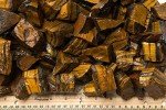 GEMHUB 1 lb Gold Tiger Eye AAA Grade Rough Stones from South Africa - Raw Bulk Natural Crystals for Tumbling, Cabbing, Cutting, Lapidary, Reiki, Wicca and Energy Crystal Healing (2)