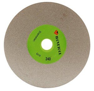 ILOVETOOL 6 inch Diamond Lapidary Grinding Disc 240 Grit Flat Lap Wheel