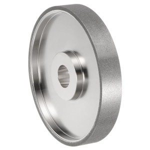 HARFINGTON Diamond Lapidary Wheel 6 Inch x 1 Inch Arbor Hole 320 Grit Grinding Wheels for Stone, Marble, Glass, Ceramics, Crystal, Carbide, Steel