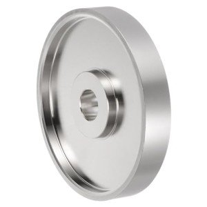 HARFINGTON Diamond Lapidary Wheel 6 Inch x 1 Inch Arbor Hole 1500 Grit Grinding Wheels for Stone, Marble, Glass, Ceramics, Crystal, Carbide, Steel