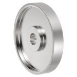 HARFINGTON Diamond Lapidary Wheel 6 Inch x 1 Inch Arbor Hole 1500 Grit Grinding Wheels for Stone, Marble, Glass, Ceramics, Crystal, Carbide, Steel
