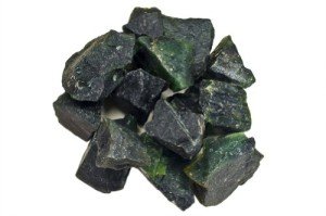 Hypnotic Gems Materials: 1/2 lb Deep Green Serpentine Stones from Asia - Rough Bulk Raw Natural Crystals for Cabbing, Tumbling, Lapidary, Polishing, Wire Wrapping, Wicca & Reiki Crystal Healing