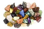 Hypnotic Gems 4 Pounds of Bulk Rough India Stone Mix - Over 25 Stone Types - Large 1" Natural Raw Stones & Fountain Rocks for Cabbing, Tumbling, Lapidary & Polishing and Reiki Healing
