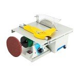 Gagalayong Table Saw, Gem Jade Grinder Polisher for Cutting Rocks, Rock Cutting Saw with Blade, Adjustable Speed Cutting Machine 800-10000rpm, Lapidary Saw for Cutting Grinding Engraving Polishing