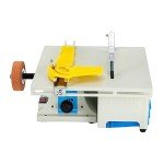 Gagalayong Table Saw, Gem Jade Grinder Polisher for Cutting Rocks, Rock Cutting Saw with Blade, Adjustable Speed Cutting Machine 800-10000rpm, Lapidary Saw for Cutting Grinding Engraving Polishing