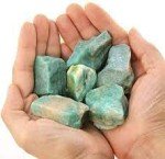 Sawcart 1 Lb Amazonite Bulk Rough Raw Natural Crystal Stone Rock for Cabbing Tumbling Lapidary Polishing Wire Wrapping Wicca Reiki Healing Mediation Chakra Balancing Fountain Decoration