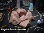 ZAICUS Pink Agate Raw Stones for Jewelry Making Bulk, Rough Stones for Rock Tumbler, Polishing, Cabbing, Lapidary, Fountain Rocks, Decoration, Wire Wrapping, Gem Mining, Reiki Healing 1 lb