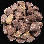 ZAICUS Pink Agate Raw Stones for Jewelry Making Bulk, Rough Stones for Rock Tumbler, Polishing, Cabbing, Lapidary, Fountain Rocks, Decoration, Wire Wrapping, Gem Mining, Reiki Healing 1 lb