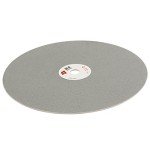 JINGLING 8" Inch Diamond Grinding Disc 320 Grit Flat Lap Disk Lapping Plate Sanding Pads Lapidary Tools for Stone Pottery Faceting Machine