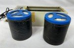 STAR DIAMOND LORTONE ROTARY DUAL ROCK GEM TUMBLER LAPIDARY w/ 2 barrels, WORKS!