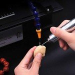 Gem Faceting Cutting Carving Polishing Machine, 7-Speed Multifunctional Gem Jade Grinder Polisher kit Machine Bench Grinder 1600-3300RPM