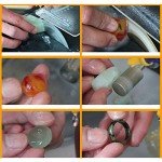 Gem Faceting Cutting Carving Polishing Machine, 7-Speed Multifunctional Gem Jade Grinder Polisher kit Machine Bench Grinder 1600-3300RPM