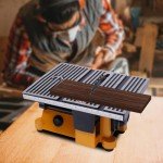 Mini Table Saw, 90W Lapidary Saw Hobby Table Saw, 4500r/min Portable Precision Table Saws with 4 Inch HSS Alloy Steel Circular Saw Blades, Bench Top Sawing Machine for Wood Glass Plastic Acrylic
