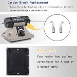 DZQ Mini Table Saw Jewelry Making Polisher w/Flex Shaft Multifunctional Bench Grinder Sander Buffing Machine Woodworking Tool 69Pcs Accs 10,000Rpm 750W
