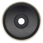 CAQUXIL Diamond Lapidary Jewelry Grinding Wheel 6 Inch with 1 Inch Arbor Hole, Diamond Grinding Wheel for Gem, Marble, Granite, Glass, Ceramics, Cemented Carbide, 320 Grit