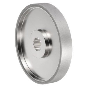 HARFINGTON Diamond Lapidary Wheel 6 Inch x 1 Inch Arbor Hole 400 Grit Grinding Wheels for Stone, Marble, Glass, Ceramics, Crystal, Carbide, Steel