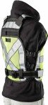 Diamondback Hi-Viz 701 Yelow Tool Vest - Safety Tool Vest for Carpenters, Roofers & Electricians (Medium/Large)