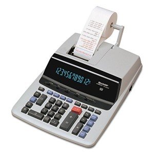 Sharp Vx2652h Vx2652h Two-Color Printing Calculator Black/Red Print 4.8 Lines/Sec