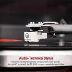 1 by ONE Belt Drive Turntable with Bluetooth Connectivity, Built-in Phono Pre-amp, USB Digital Output Vinyl Stereo Record Player with Magnetic Cartridge, 33 or 45 RPM