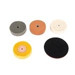 5-in-1 Mini Lapidary Saw, 110V 750W Gem Jewelry Polishing Grinding Machine 800-10000r/min DIY Jewelry Polishing Bench Buffer Grinding Machine for Cutting Rocks